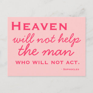 Inspiration - Aktion auswählen - Postkarte