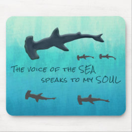 Inspiration am Meer Ombre Mousepad