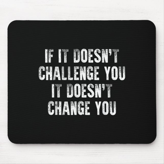 Inspiration & Amp; Motivierend Angebot für Workout Mousepad (Vorne)