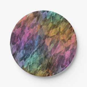 inspiration antekammer - Regenbogenkristall: Pappteller