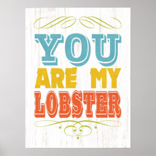 Inspiration Art - Lobster Poster