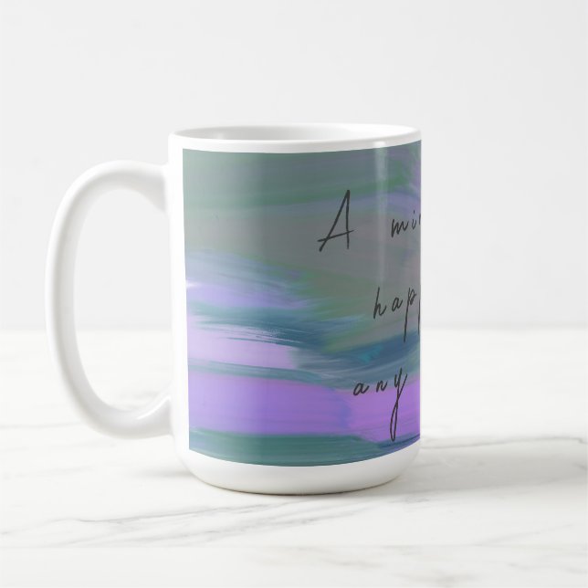 Inspiration Art Miracle Message Kaffeetasse (Links)