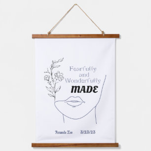 Inspiration Art Wood Hangband Wandteppich Mit Holzrahmen