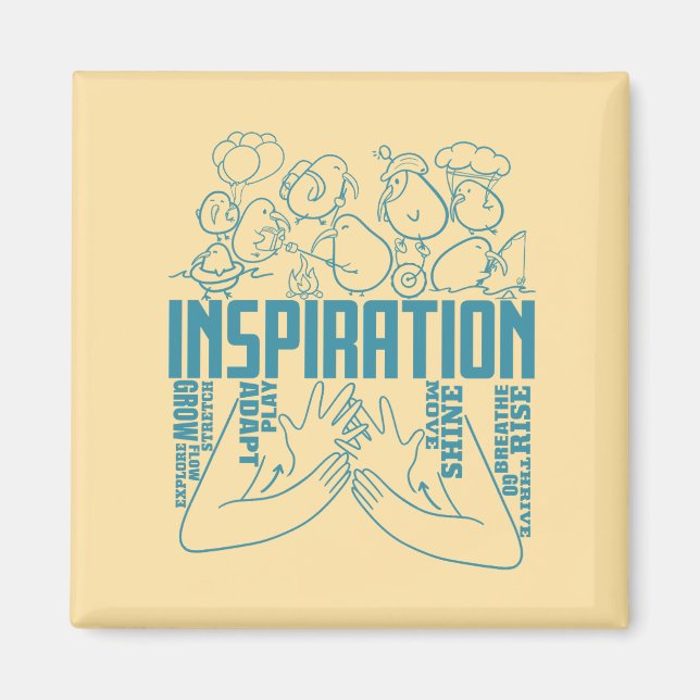 Inspiration - ASL-Design Magnet (Vorne)