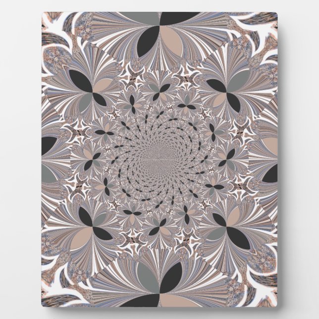 Inspiration-Blume Fotoplatte (Vorderseite)