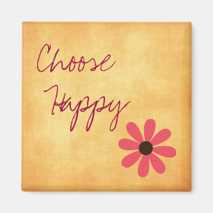 Inspiration Choose Happy Magnet