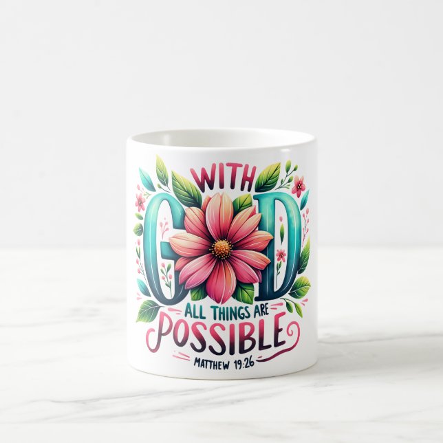 Inspiration Christlich Bibel Verse Kaffee Tasse (Mittel)
