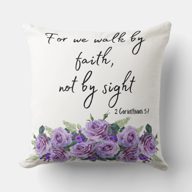 Inspiration Christlich Bibelverse Kissen (Vorderseite)