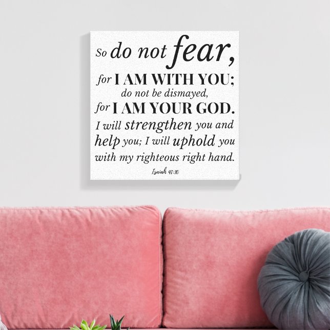 Inspiration Christlich Bibelverse Leinwanddruck (Insitu (Wohnzimmer))