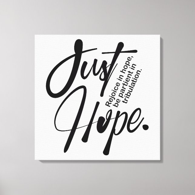 Inspiration Christlich Bibelverse Leinwanddruck (Vorderseite)