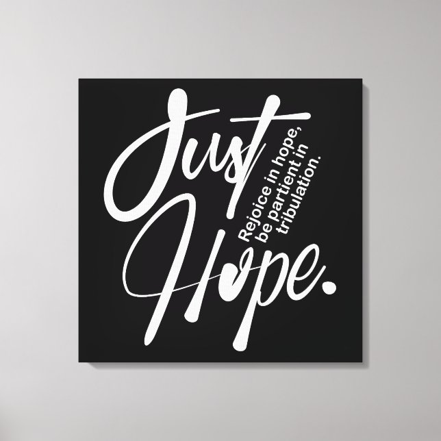 Inspiration Christlich Bibelverse Leinwanddruck (Vorderseite)