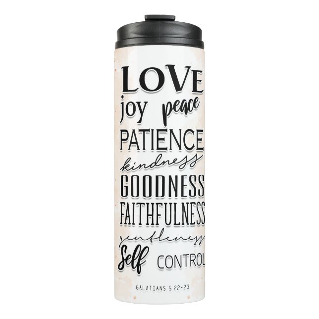 Inspiration Christlich Bibelverse Thermosbecher (Vorderseite)