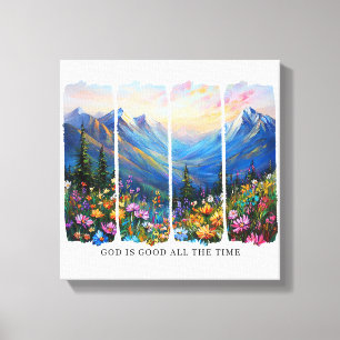 Inspiration Christlich ist gut Leinwanddruck