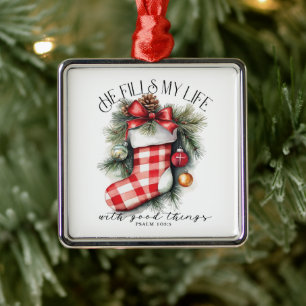 Inspiration Christliche Weihnachten Ornament Aus Metall