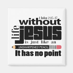 Inspiration Christlicher Jesus Zitat Bibel Verse Magnet