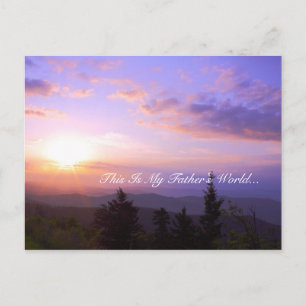 Inspiration: Das ist die Welt meines Vaters Postkarte
