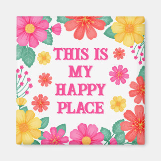Inspiration, das ist mein glücklicher Ort Magnet