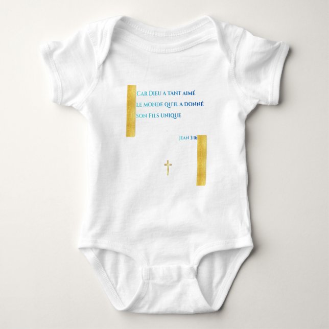 Inspiration Divine —  Baby Strampler (Vorderseite)