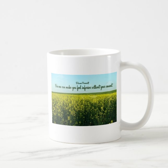 Inspiration durch Eleanor Roosevelt Tasse (Rechts)