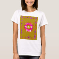 Inspiration Frieden mit Ihnen Vector Design Art