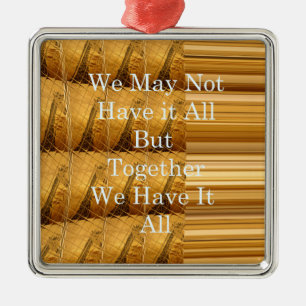 Inspiration für afrikanische Wildtiergestaltung Silbernes Ornament