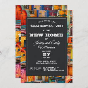 Inspiration für antike Türen Party Einladung