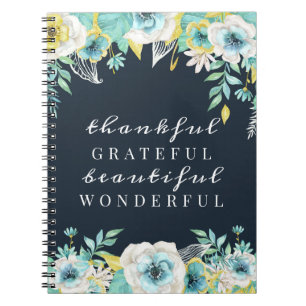 Inspiration für Blumenblätter und Zeitschriften Notizblock