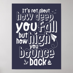 Inspiration für das Zitat-Poster Poster