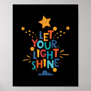Inspiration für den Lichtschacht gelassen Poster