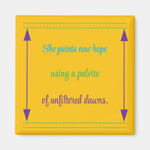 Inspiration für Frauen Magnet