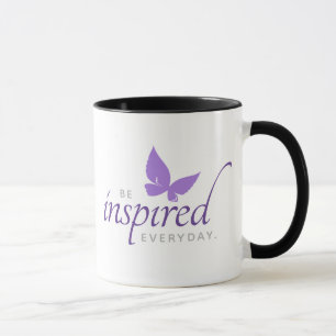 Inspiration für jeden Schmetterling Inspiriert wer Tasse