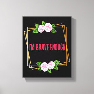 Inspiration für Leben und Erfolg Leinwanddruck