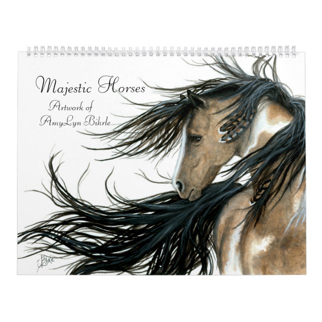 Inspiration für Majestic Horses von BiHrLe Calenda Kalender (Titelbild)