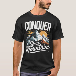 Inspiration für Outdoor- und Fitnessfans T-Shirt