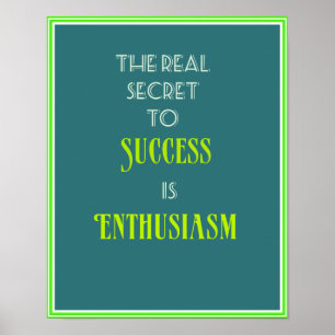 Inspiration für Zitattypografie Poster