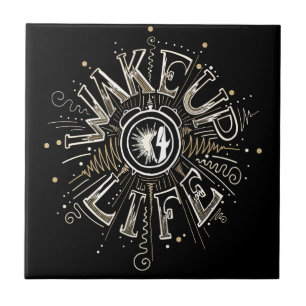 Inspiration GEWECKT UP 4 LIFE Anführungsbeispiel Fliese