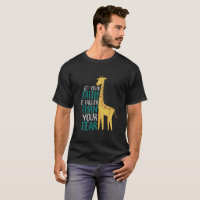 Inspiration Giraffe Faith größer als Angst