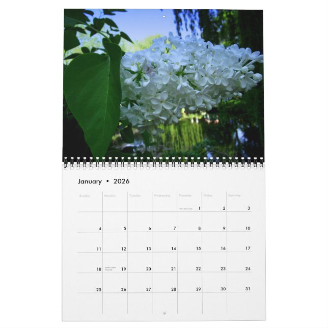 Inspiration: Giverny, Zuhause von Claude Monnet Kalender (Jan 2026)