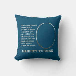 Inspiration HARRIET TUBMAN Kissen