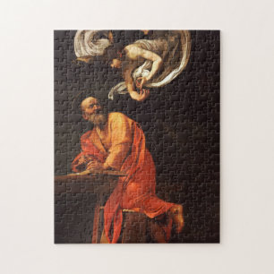 Inspiration Heiliger Matthäus Caravaggio Malerei K Puzzle