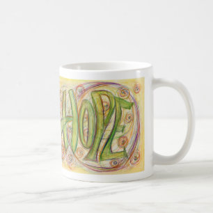 Inspiration Hope Word-Kaffeemübel Kaffeetasse