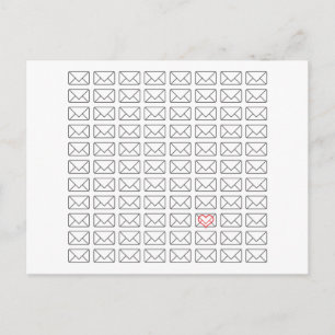 Inspiration I Liebe Sie beachten Postkarte