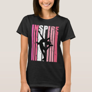 Inspiration Ice Skaten Inspirierte Geburtstagspink T-Shirt
