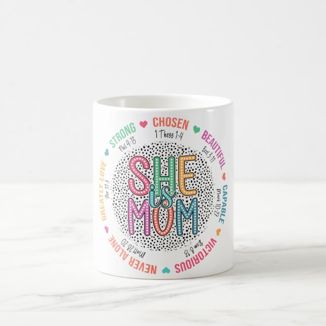Inspiration ist sie Mama liebt Kaffeetasse (Mittel)