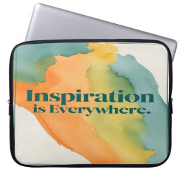 Inspiration ist überall laptopschutzhülle