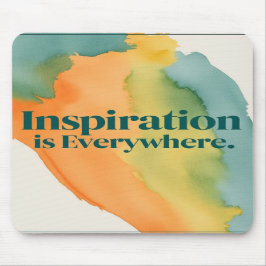 Inspiration ist überall mousepad