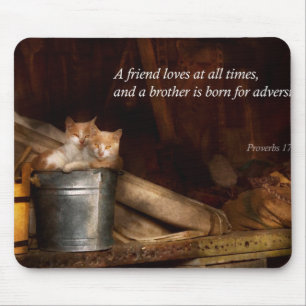 Inspiration - Katze - Menge Spaß Mousepad