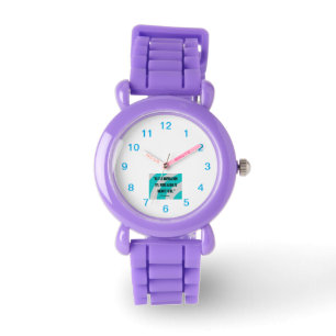 Inspiration Kid's Red Glitzer Strap Watch Armbanduhr