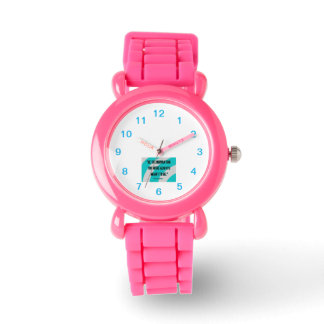 Inspiration Kid's rosa Glitzer Strap Watch Armbanduhr