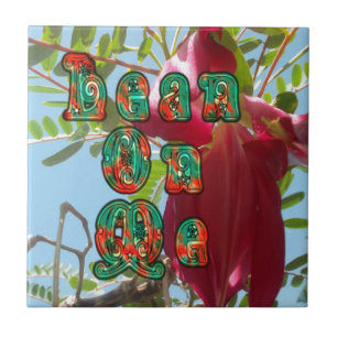 Inspiration Lean on me Bloral Skyward Art Print Fliese